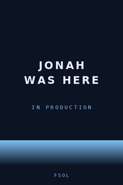 Jonah Was Here placeholder poster